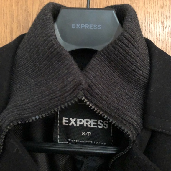 Express for Men Outwear Peacoat - Picture 3 of 7